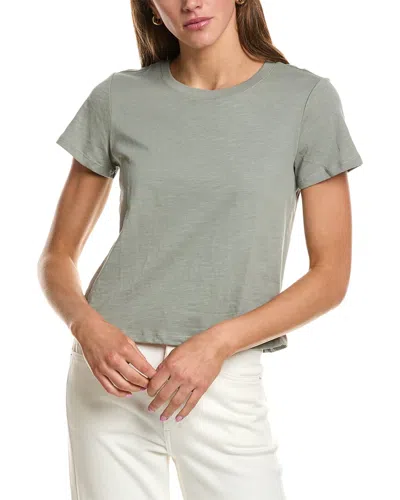 Splendid Louisa Short Sleeve Tee In Gray