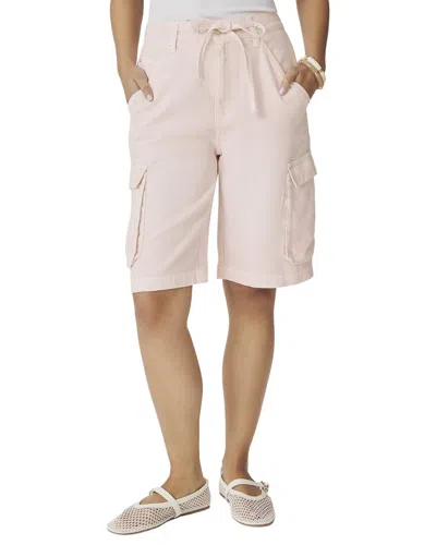 Splendid Lounge Denim Cargo Short In Pink