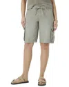 Splendid Lounge Denim Cargo Short In Green