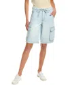 Splendid Lounge Denim Cargo Short In Blue