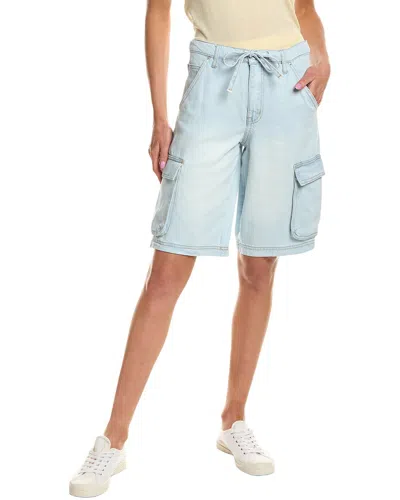 Splendid Lounge Denim Cargo Short In Blue