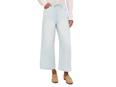 Splendid Lounge Denim Crop Pants In Blue