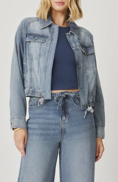 Splendid Lounge Denim Jacket In Blue