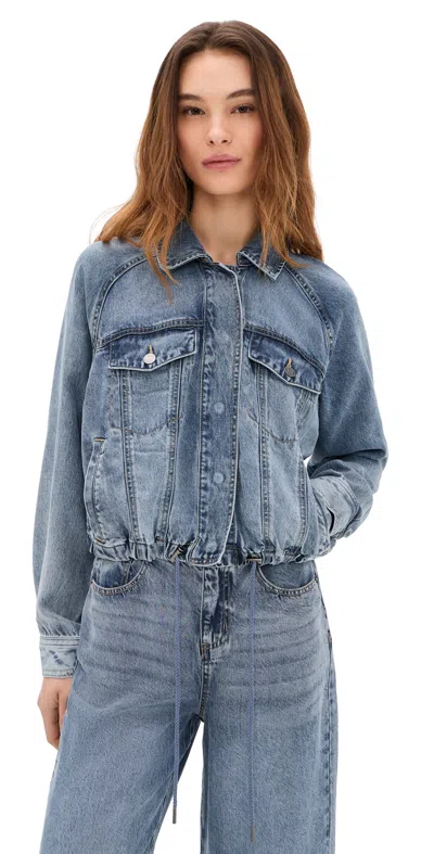 Splendid Lounge Denim Jacket Indigo In Blue