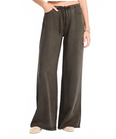 Splendid Lounge Denim Pant In Chocolate In Brown