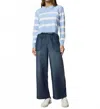 Splendid Lounge Denim Pant In Dark Rinse In Blue