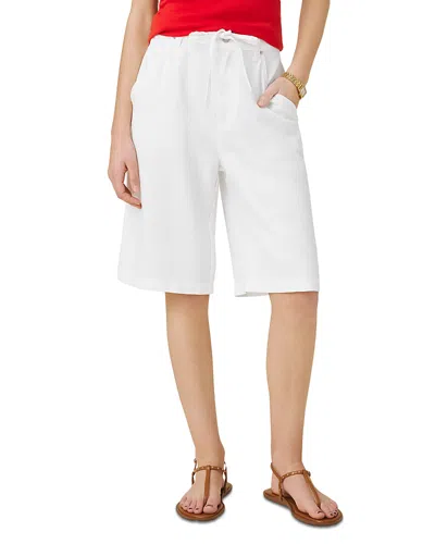 Splendid Lounge Denim Shorts In White