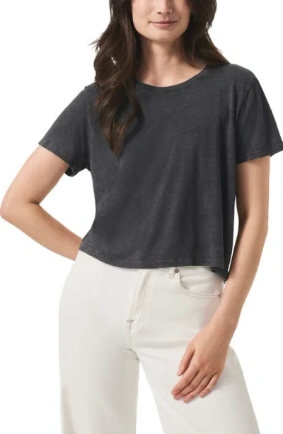 Splendid Lousia Short Sleeve T-shirt In Lead