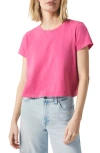 Splendid Lousia Short Sleeve T-shirt In Lilac Rose