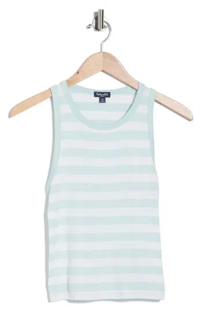 Splendid Lulu Stripe Tank In Blue