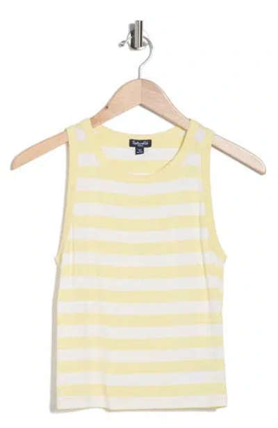 Splendid Lola High Neck Tank In White