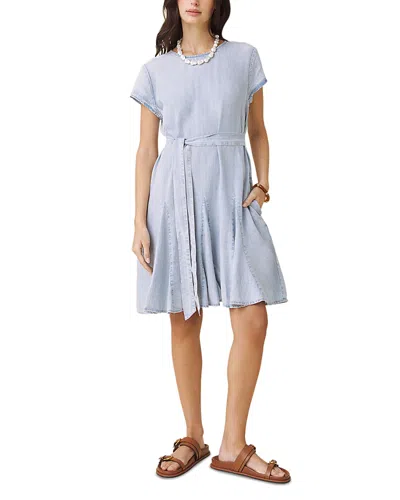 Splendid Lydia Indigo Mini Dress In Blue