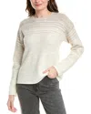 Splendid Lydia Ombre Crewneck Sweater In Brown