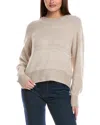 Splendid Lyla Colorblock Wool-blend Sweater In Brown