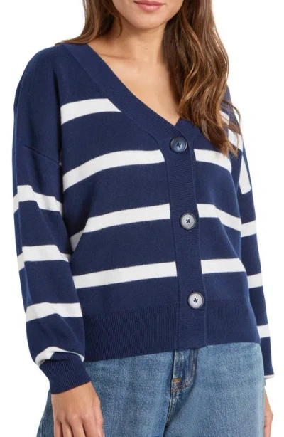 Splendid Lynn Cardigan In Blue