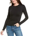 Splendid Bri Bamboo T-shirt In Black