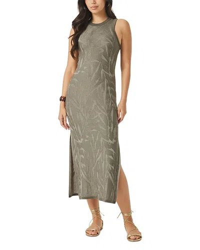 Splendid Mabel Sleeveless Midi Sweater Dress In Green