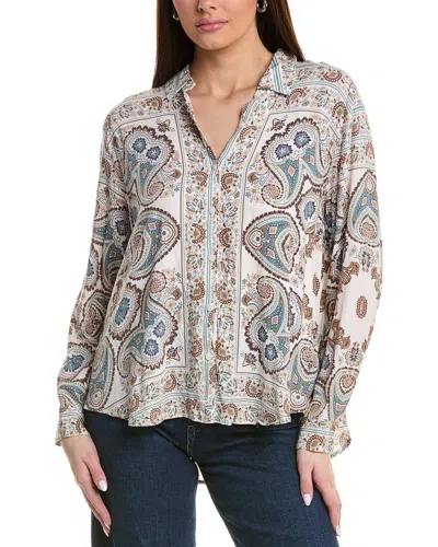 Splendid Mackenzie Shirt In Beige