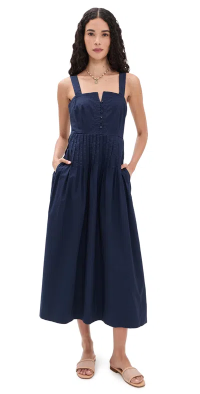 Splendid Maggie Dress Navy In Blue