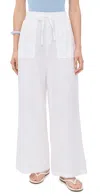 Splendid Mallory Poplin Pants In White