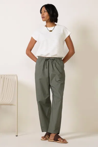 Splendid Mara Poplin Pant In Green