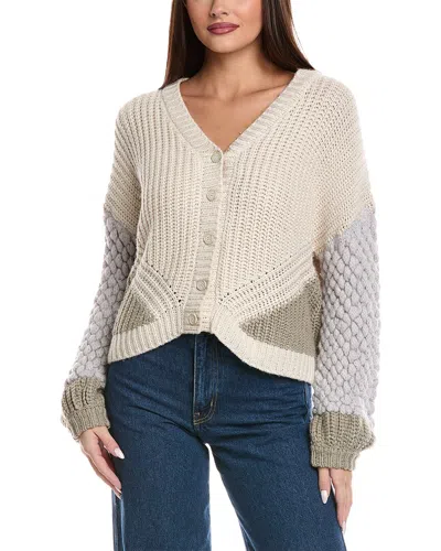 Splendid Margo Alpaca & Wool-blend Cardigan In Neutral