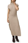 Splendid Marigold Maxi Sweater Dress In Brown