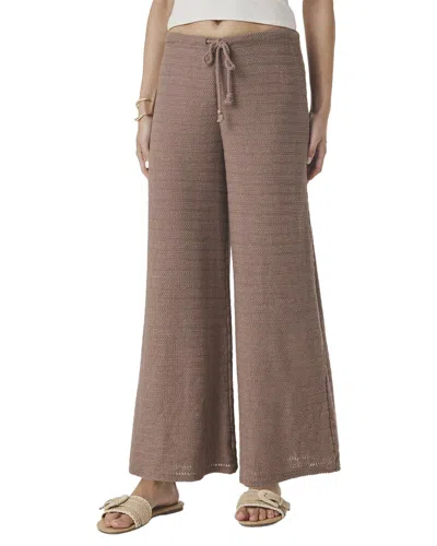 Splendid Marisol Crop Pant In Brown