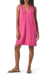 Splendid Mary Ann Sleeveless Shift Dress In Pink
