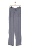 Splendid Monaco Drawstring Pants In Grey Mist