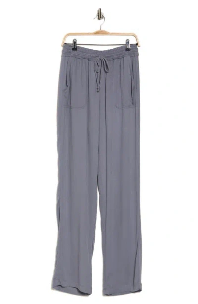 Splendid Monaco Drawstring Pants In Gray