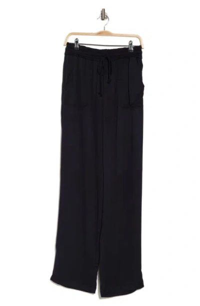 Splendid Monaco Drawstring Pants In Blue