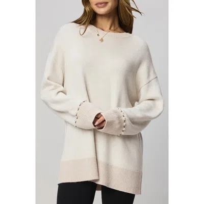 Splendid Montana Crewneck Tunic Sweater In Multi