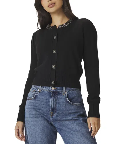 Splendid Montana Wool-blend Cardigan In Black