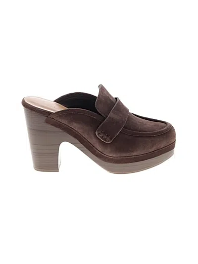 Pre-owned Splendid Mule/clog In Brown
