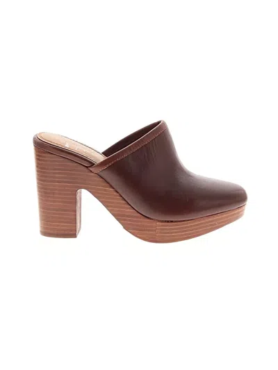 Pre-owned Splendid Mule/clog In Brown