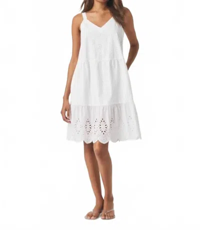 Splendid Napa Eyelet Dress In White