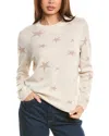 Splendid Natalie Star Sweater In White