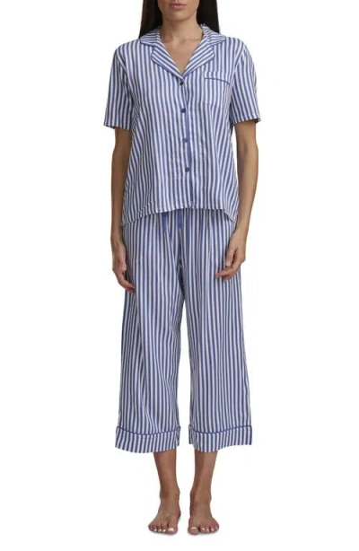 Splendid Notch Collar Pajamas In Multi