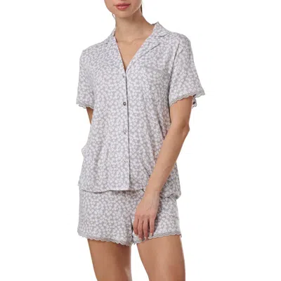 Splendid Notch Collar Short Pajamas
