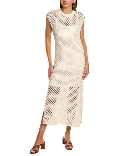 Splendid Nova Pointelle Sweaterdress In Brown