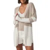 Splendid Octavia Colorblock Longline Cardigan In Multi