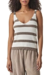 Splendid Octavia Sweater Tank In White