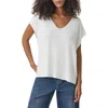 Splendid Octavia V-neck Short Sleeve Sweater