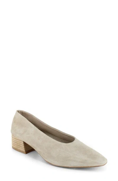Splendid Olivia Leather Pump In Gray