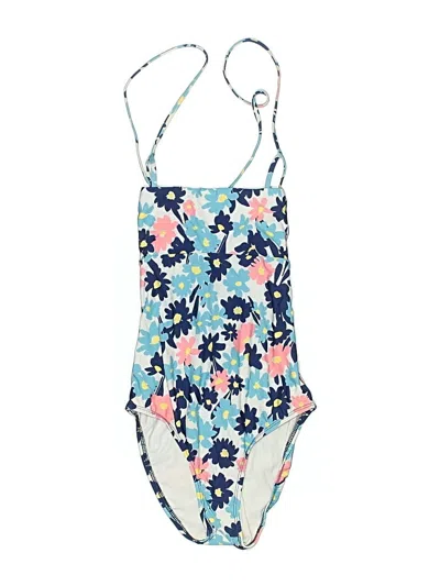 Pre-owned Splendid One Piece Swimsuit In Blue