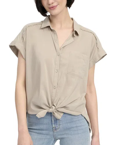 Splendid Paige Shirt In Green