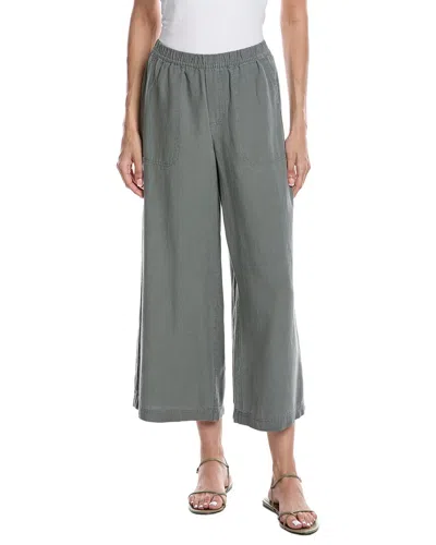 Splendid Palazzo Linen-blend Pant In Green