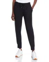 Splendid Drawstring Terry Jogger Sweatpants In Black