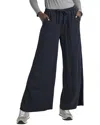 Splendid Linen-blend Palazzo Pant In Gray